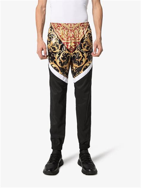 versace track trousers